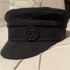 Elegant Black Quilted Hat